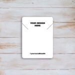 Pendant Jewellery Cards Pakistan – Necklace Display Cards with Logo