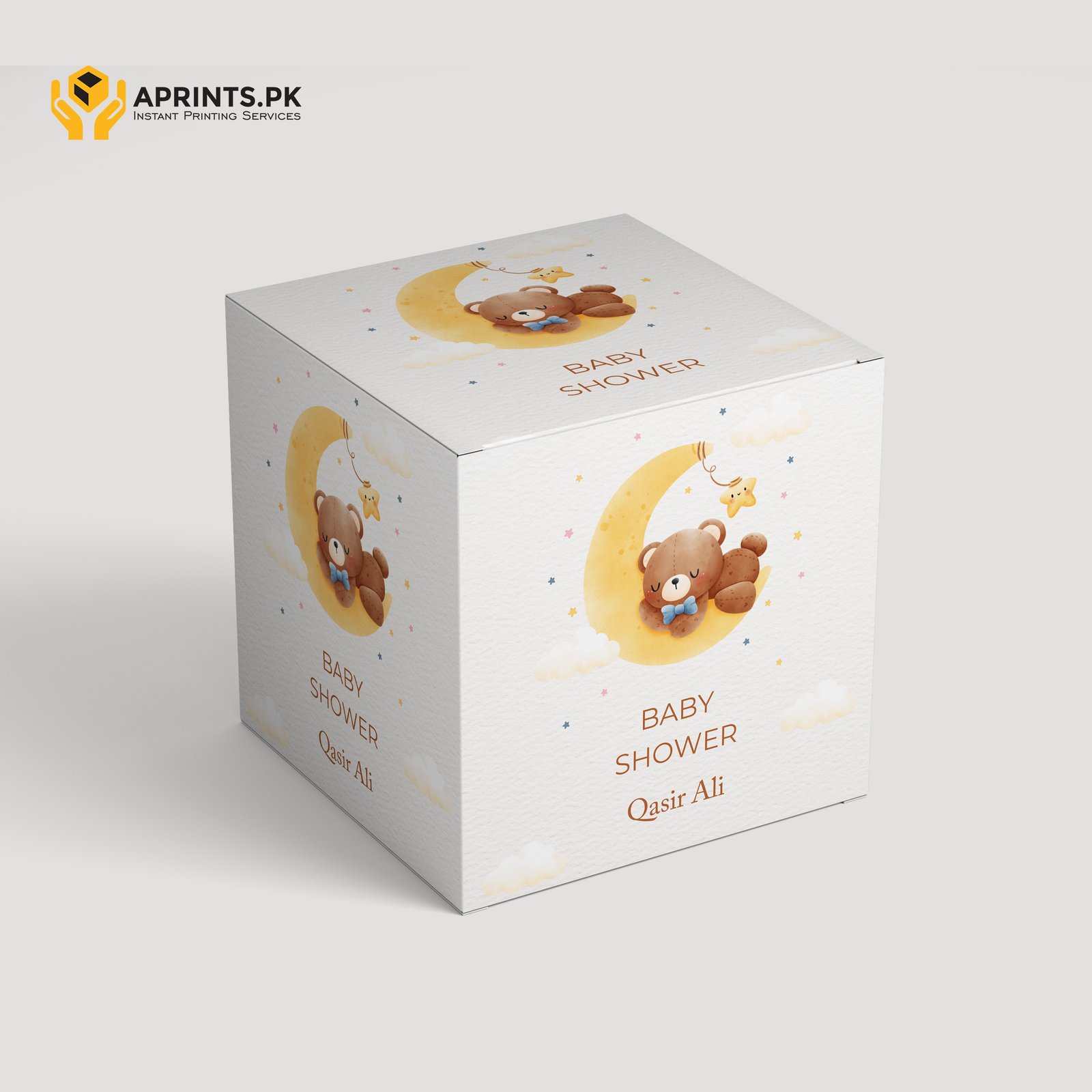 13 Baby Teddy On Moon box - Image 1