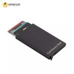 Pop Up Wallet, Slim Minimalist Credit Card Holder For Men and Women RFID Blocking Mini Metal Case - Image 2