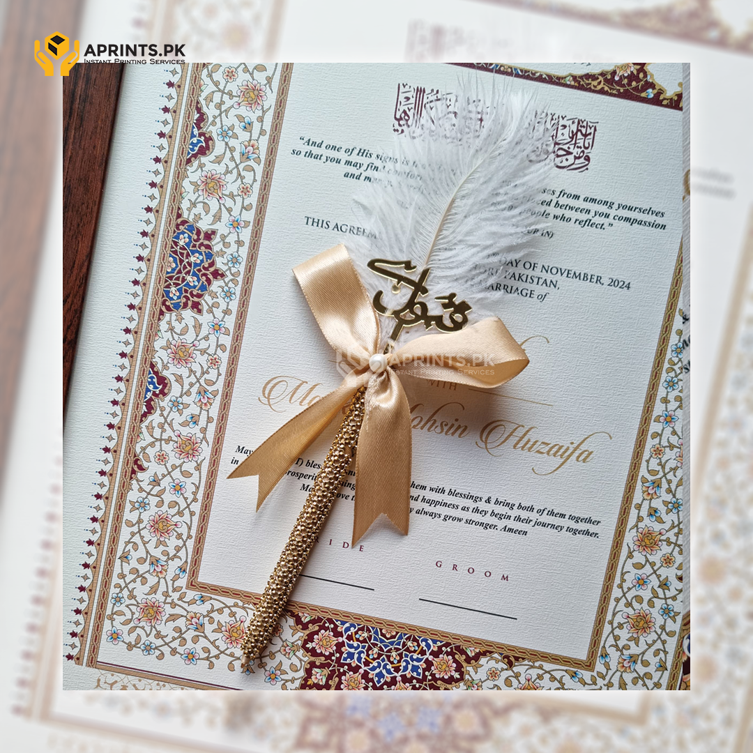 3 Nikkah Pen Feather Qubool Hai Pakistan - Image 1