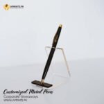 Signature Stylus Black Metal Pen