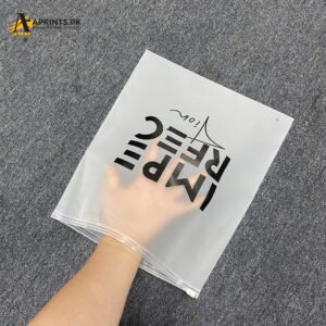 Custom printed ziplock bags for clothing packaging