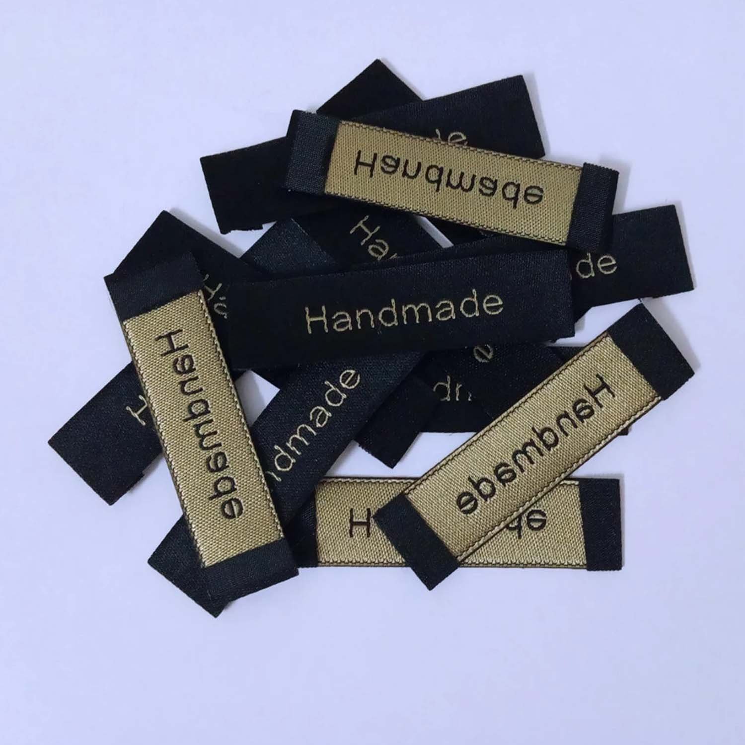 7 Fabric Tag 2×0.75 Inches – Embroidered - Image 1
