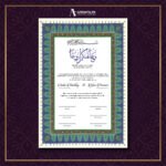 Nikkah Poster Mesh Greenish