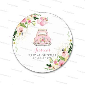Bridal Floral Wedding Stickers