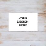 Thank You Card 4×5 Inches Glossy Thick Material Single Side